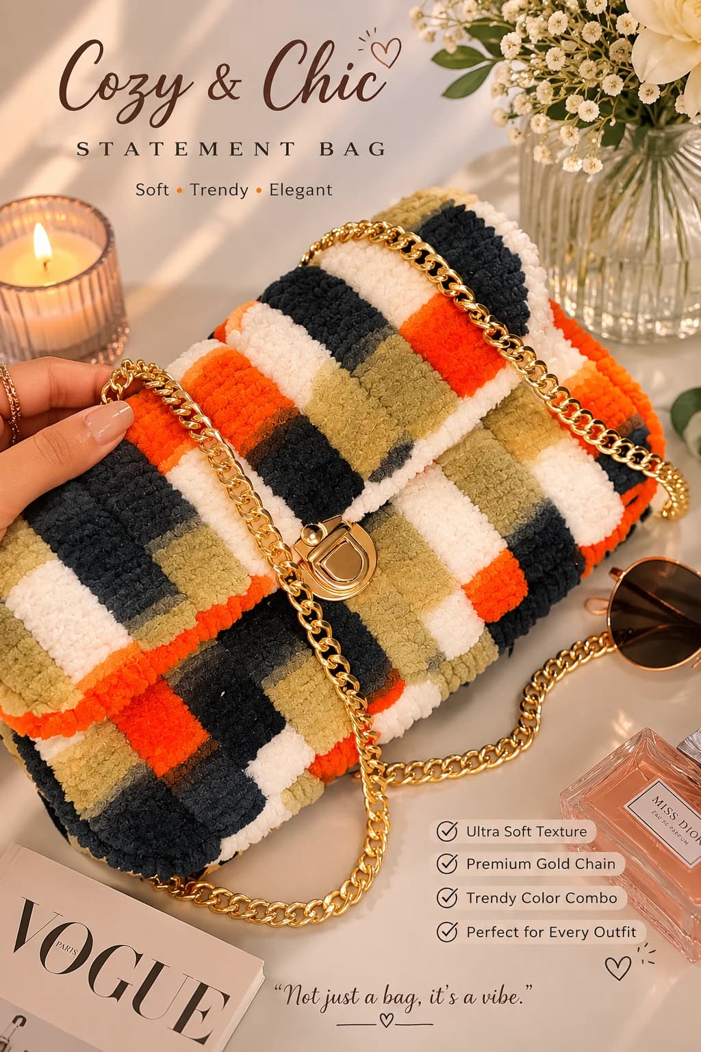 Cozy & Chic Statement Bag